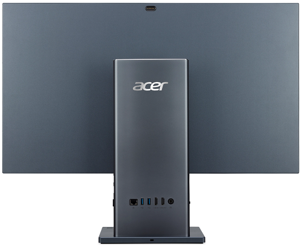 Back of Acer all in one computer