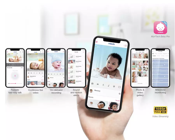 Vtech baby monitor smart app